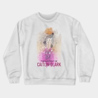 CAITLIN CLARK IN ABSTRACT PAINTING Crewneck Sweatshirt